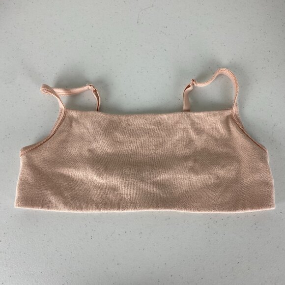 Skims Bralette Bra Light Pink Wireless Casual Comfy Womens Large - Picture 1 of 5